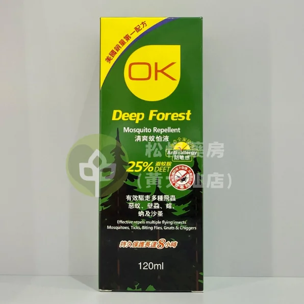OK 清爽蚊怕水 120ml