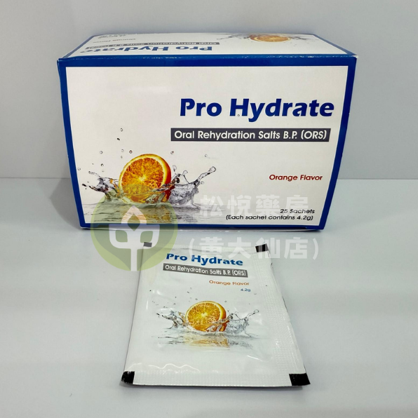 PRO HYDRATE ORS 礦物鹽補充劑 (25包)