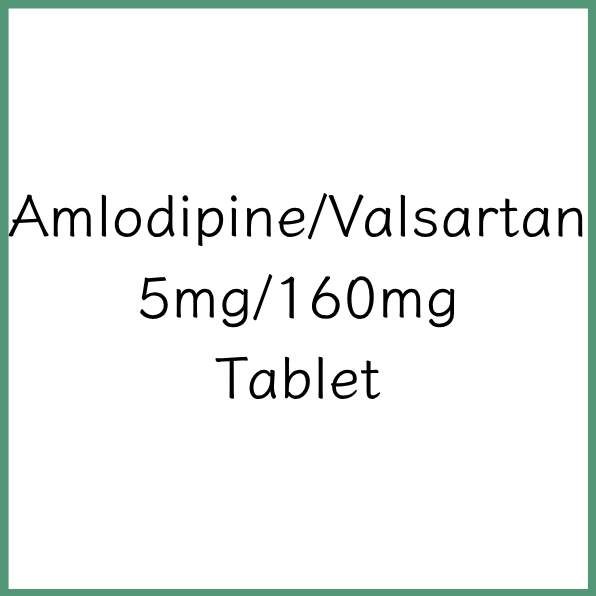 Amlodipine/Valsartan 5mg/160mg Tablet