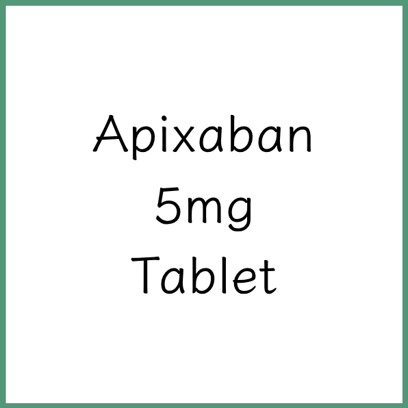 Apixaban 2.5mg Tablet