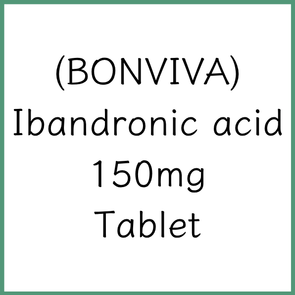 BONVIVA 邦維亞 | Ibandronic Acid 150mg Tablet