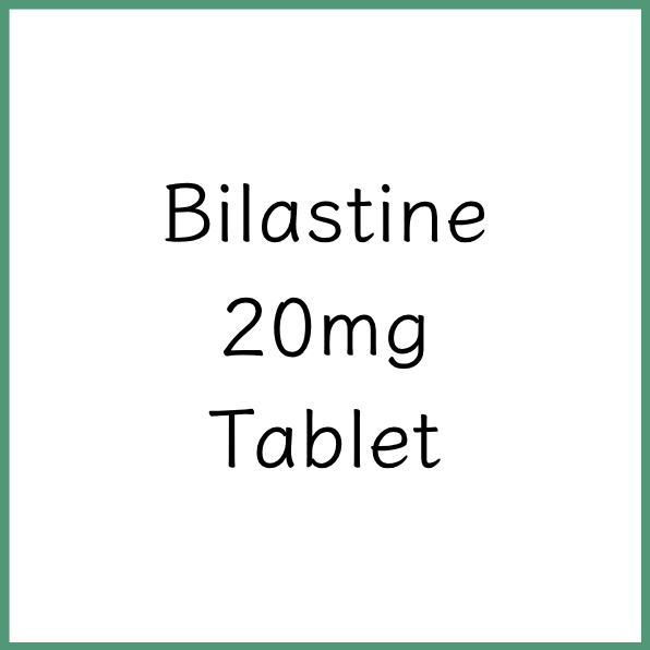 Bilastine 20mg Tablet