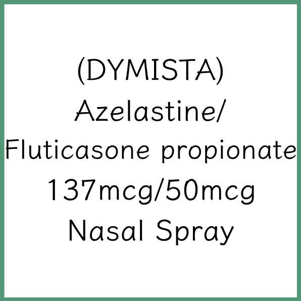 DYMISTA 鼻舒達 | Azelastine/Fluticasone 137mcg/50mcg Nasal Spray