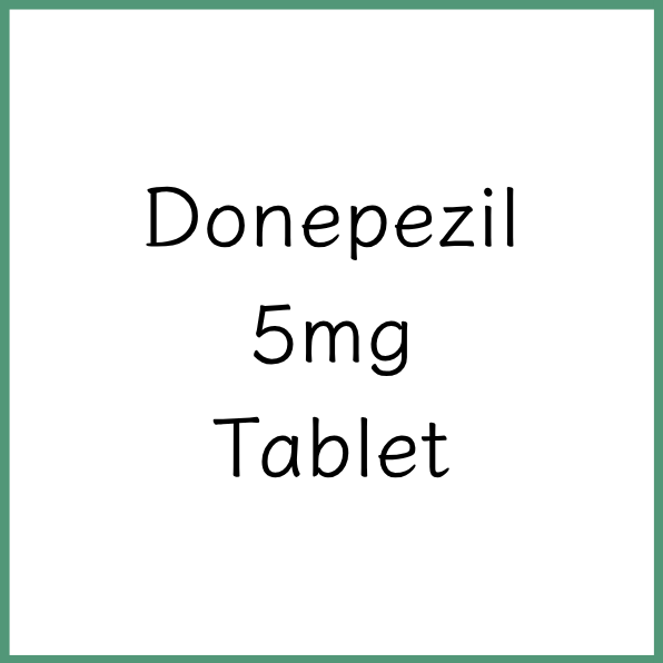 Donepezil 5mg Tablet