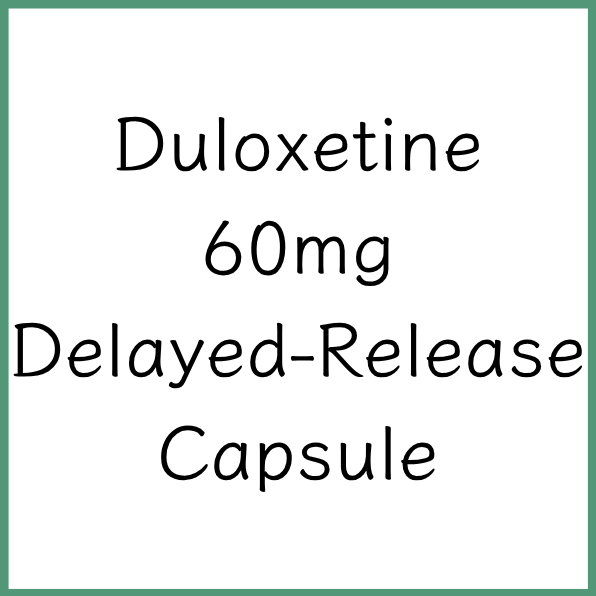 Duloxetine 30mg Capsule