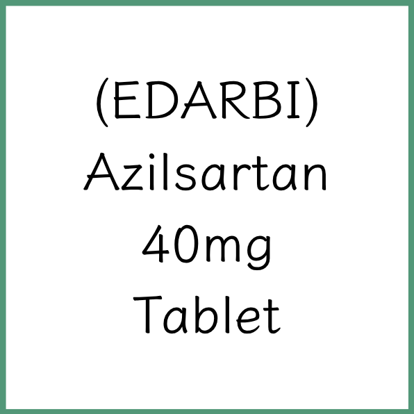 EDARBI 易達標 | Azilsartan 40mg Tablet