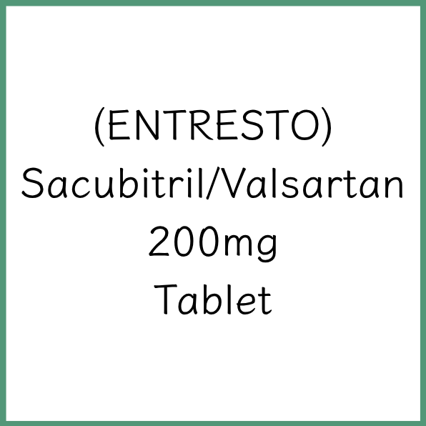 ENTRESTO | Sacubitril/Valsartan 200mg Tablet