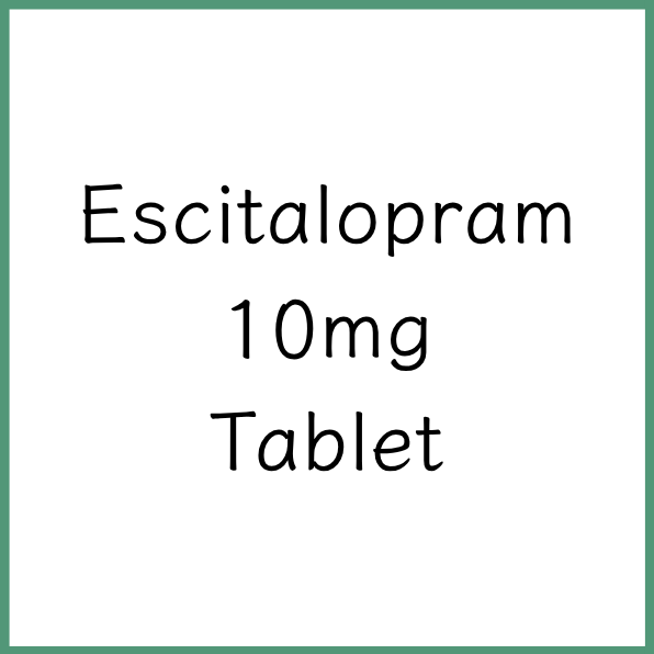 Escitalopram 10mg Tablet