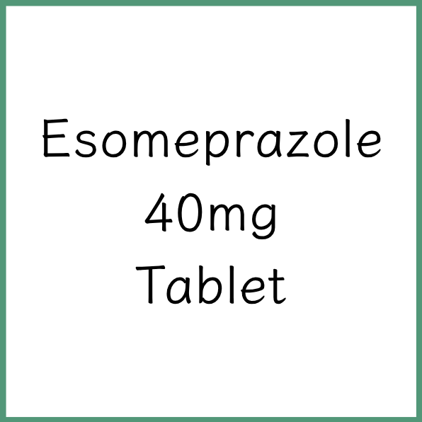 Esomeprazole 40mg Tablet