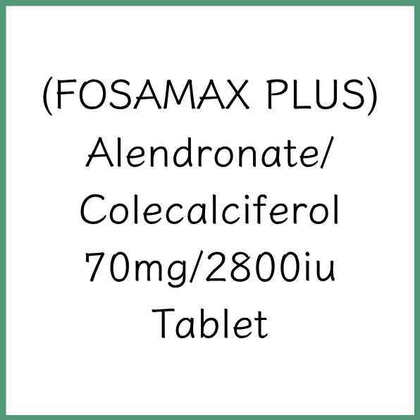 FOSAMAX PLUS 福善美加 | Alendronate/Colecalciferol 70mg/2800IU Tablet