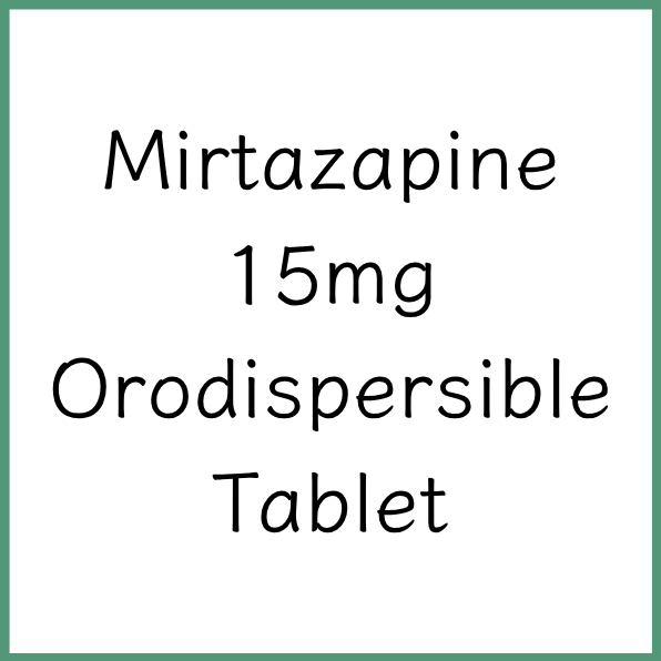 Mirtazapine 15mg Orodispersible Tablet