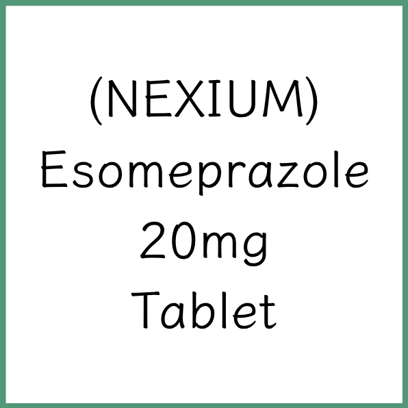 NEXIUM 耐信 | Esomeprazole 20mg Tablet