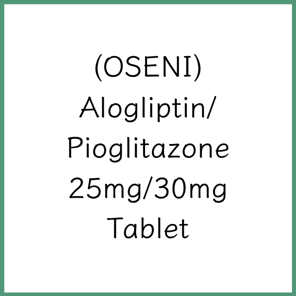 OSENI 愛適糖 | Alogliptin/Pioglitazone 25mg/30mg Tablet
