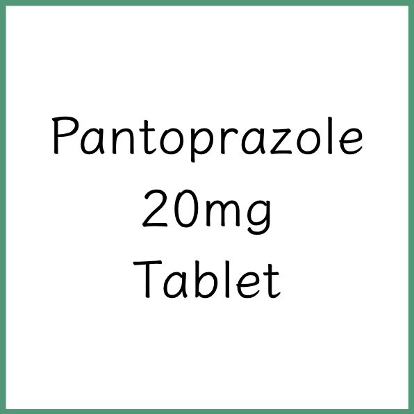 Pantoprazole 20mg Tablet