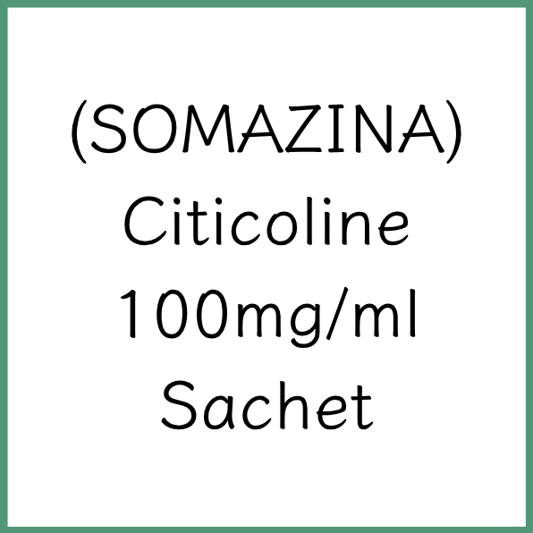 SOMAZINA 甦敏仙 | Citicoline 100mg/ml Oral Solution Bottle 30ml