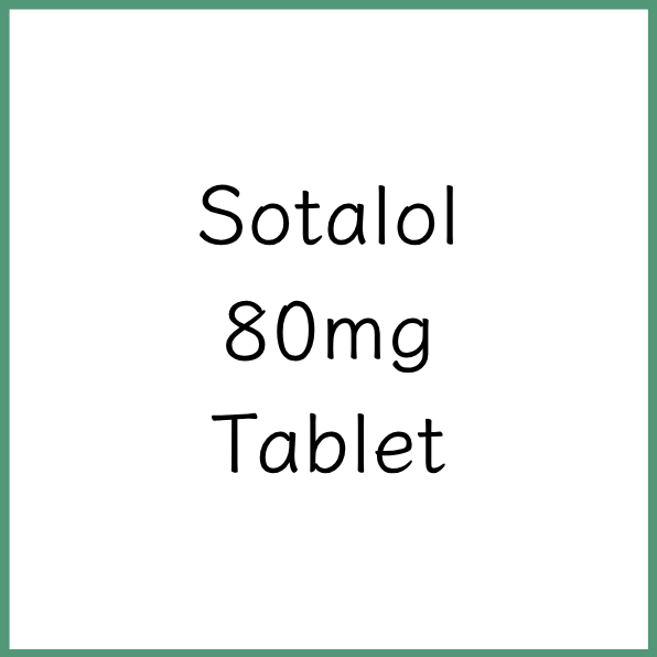 Sotalol 80mg Tablet