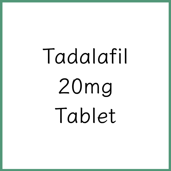 Tadalafil 20mg Tablet