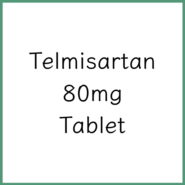 Telmisartan 80mg Tablet